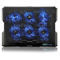 Cooler para Notebook com 6 Fans Led Azul Hexa Cooler Multilaser - AC282