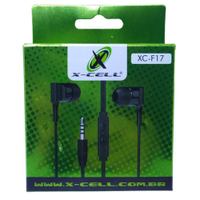 Fone De Ouvido Com Fio e Microfone X-Cell Xc-F17