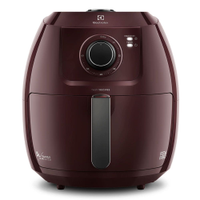 Fritadeira Elétrica Sem Óleo Air Fryer Electrolux por Rita Lobo 5L Vermelha Family 1700W (EAF51) - 110V