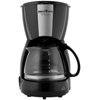 Cafeteira Elétrica Britânia 600ml Preta Inox CP15 127 Volts - 110V