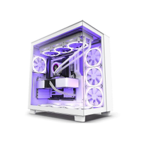 Gabinete Gamer Nzxt H9 Flow Branco Mid Tower Com Fan