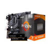 Kit Upgrade Amd Ryzen 7 5700G, Placa Mãe A520m-E Prime Asus, 16Gb Ddr4, Neologic - Nli84113