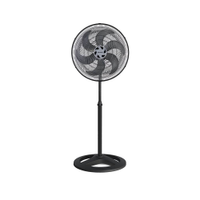 Ventilador De Coluna Ventisol Turbo 6 Pás 50cm Preto 127V - 110V