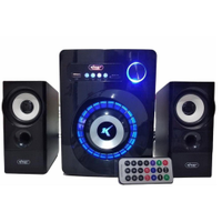 Mini Micro System Caixa De Som Bluetooth Usb Sd Led Fm 16W