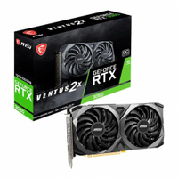 Placa Vídeo Msi Geforce Rtx 3060 12Gb Ventus 2X Oc Lhr Gddr6