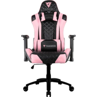 Cadeira Gamer ThunderX3 Profissional TGC12 Preta - Cor: Preta/Branca