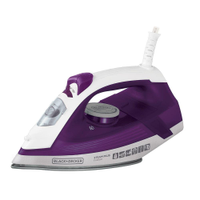 Ferro de Passar a Vapor Black+Decker FX2500 Steam Plus - com Base Ceramic Gliss e Vapor Vertical - Roxo - 110V