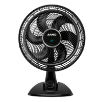 Ventilador de Mesa Arno Ultra Silence Force VD40 40cm, 6 Pás, 126W - Preto - 220V