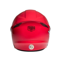 Capacete Para Moto Aberto Taurus Joy 23 Vermelho 60 - 56