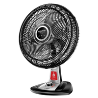 Ventilador de Mesa Mondial VTX-40-8P 40cm com Função Repelente Líquido - Preto - 110V