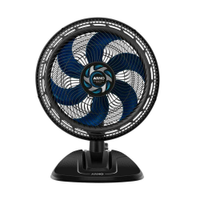 Ventilador de Mesa Arno Xtreme Force VB40 40cm com 3 Velocidades e 6 Pás Preto - 220V