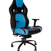 Cadeira Gamer para Escritório Linha Gamer Racing Azul