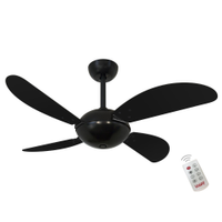 Ventilador Volare Fly Off Preto 127V e Controle Remoto