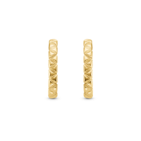 Brinco Ear Hook Icona em Ouro Amarelo 18k