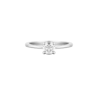 Anel Solitário Forever em Ouro Branco 18k com Diamante 0,70 ct