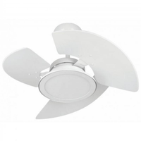 Ventilador Aventador LED Branco 220V 3 Pás