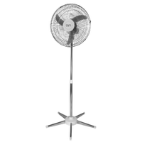 Ventilador Pedestal Oscilante 50 cm Bivolt Cromado