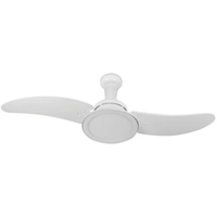 Ventilador Euro LED Branco 110V 2 Pás