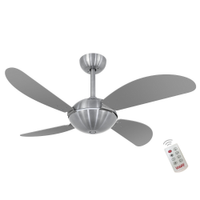 Ventilador Volare Fly Off Titanio 127V e Controle Remoto