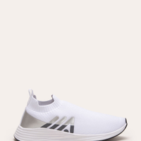 Tênis knit esportivo ace branco