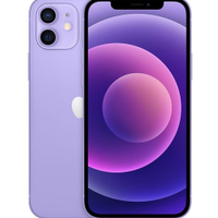 Iphone 12 64GB, 4GB de RAM, Tela 6.1, Câmera Traseira, IOS e Processador A14 Bionic roxo