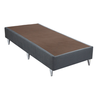 Base para Cama Box Solteiro Florence ll (23x108x198) Cinza