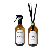 Kit Combo Aromatizador de Ambiente de Bambu e Difusor de Ambiente de Lavanda