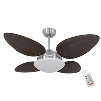 Ventilador Volare P Palmae Tabaco 220V e Controle Remoto