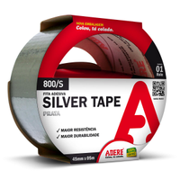 Fita Silver Tape Adere 45mmx5m Prata