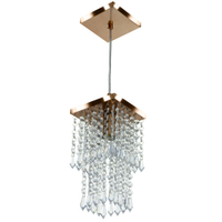 Pendente De Cristal Acrilico Spark Cobre Maravilhoso