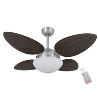 Ventilador Premium Tabaco 220V e Controle Remoto