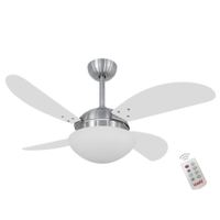 Ventilador Air Branco 220V e Controle Remoto