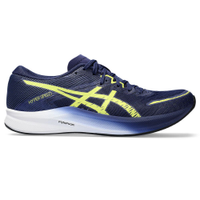 Tênis ASICS Hyper Speed 3 - Feminino - Azul Marinho com Verde e Branco