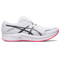 Tênis ASICS Hyper Speed 3 - Masculino - Branco com Preto e Vermelho