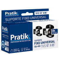 Suporte TV Pratik SU 45I Universal, Aço Carbono