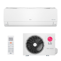 Ar Condicionado Split Hw Inverter LG Dual Voice + IA 12000 Btus Frio 220V Bifasico S3-Q12J