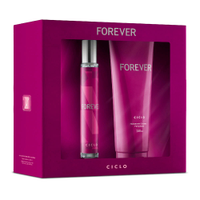 Kit deo colônia forever 30ml e hidratante corporal único