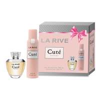 Kit La Rive Cute Feminino Eau de Parfum 100 Ml + Desodorante Feminino 150 Ml Único