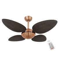 Ventilador Volare Off P Palmae Tabaco 220V e Controle Remoto