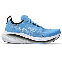 Tênis ASICS GEL-Nimbus 26 - Masculino - Azul com Branco e Preto