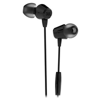 Fone de Ouvido Intra Auricular JBL C50HI In-Ear, com Microfone, Preto - JBLC50HIBLK