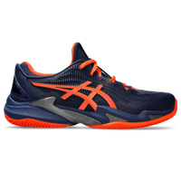 Tênis ASICS Court FF 3 Clay - Masculino - Azul Marinho e Laranja