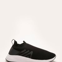 Tênis knit esportivo ace preto