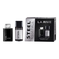 Kit La Rive Steel Essence Eau de Toilette 100 Ml + Desodorante Masc 150 Ml Único