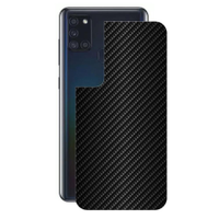 Pelicula para Samsung Galaxy A21s - Traseira de Fibra de Carbono Preta - Gshield