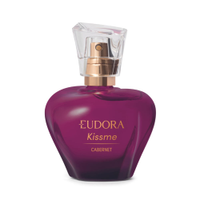 Colônia desodorante kiss me cabernet eudora 50ml