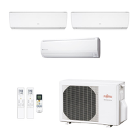 Ar Condicionado Multi Tri Split Inverter Fujitsu 23.000 Btus (3x Evap 9.000) Quente/Frio 220V Monofásico