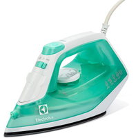 Ferro de Passar a Vapor Electrolux Base Cerâmica com Spray Easyline SIE70 Verde / 110V