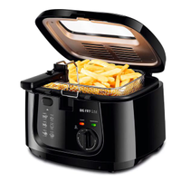 Fritadeira Elétrica Mondial Big Fry 2,5l Ft-07 127v preto 110V