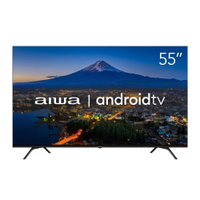 Smart TV DLED 55" Aiwa AWS-55, 4K, Wi-Fi, 4 HDMI, 2 USB, Controle por Voz, 60Hz